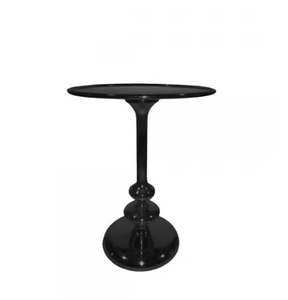 Table basse en métal de couleur noire, fabriquée en Inde, pour la maison, le salon, la cuisine, tables centrales. - Product Image 1