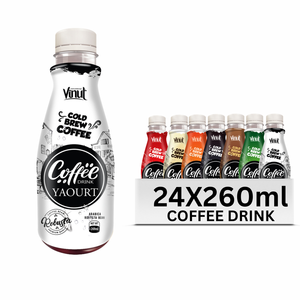 Café infusé à froid 270ml boisson VINUT 24 canettes par carton boîte sans OGM sans produits laitiers sans gluten marque privée OEM ODM prix d'usine - Product Image 1