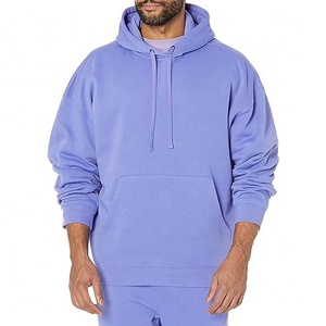 Sweatshirts à capuche avec logo personnalisé pour hommes 100% coton respirant tricoté brodé sérigraphie bouffée sublimée uni hiver - Product Image 1
