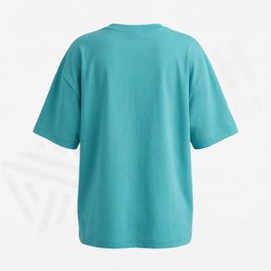 Camiseta Oversize para Mujer al por Mayor, OEM, de Algodón, a la Moda, con Logotipo Personalizado, para Verano, de Alta Calidad, Sostenible y Moderna - Product Image 2