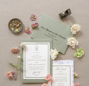 Boîte à bagues de luxe en velours et tissu Rangement élégant pour bagues de mariage et de fiançailles pour des occasions spéciales - Product Image 3