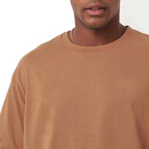 เสื้อยืดผู้ชายโอเวอร์ไซส์ผ้าฝ้ายหนาพิมพ์ลายกราฟิกออกแบบได้เอง - Product Image 5