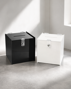 Caja de Donaciones Rectangular de Acrílico Segura y Multifuncional con Cerradura, Diseño Elegante para Eventos y Recaudaciones de Fondos, Precio de Fábrica 2026 - Product Image 2