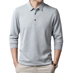 Camiseta de Manga Larga para Hombre, Diseño Personalizado 2026, 100% Algodón, Secado Rápido, Color Sólido, Transpirable, Estilo Casual, ODM OEM - Product Image 6