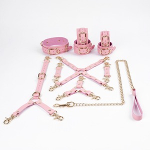 Juego de 11 Piezas de Correas de Cuero Genuino de Grano Completo al por Mayor, Kit Personalizado con Etiqueta Privada, Equipo de Bondage y Fetichismo RTTS-0022 - Product Image 1