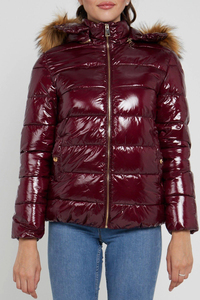 Veste matelassée longue et ample Boying pour femme, tendance, hiver, épaisse, chaude, pour les jours froids, à capuche, respirante, en coton - Product Image 3