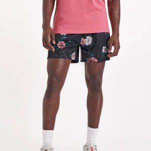 กางเกงขาสั้นตาข่ายพิมพ์โลโก้ตามสั่ง ผลิตจากไนลอนและโพลีเอสเตอร์ กางเกงขาสั้นตาข่ายสำหรับผู้ชาย กางเกงขาสั้นตาข่ายสำหรับเล่นกีฬาวิ่งสำหรับผู้ชาย - Product Image 5