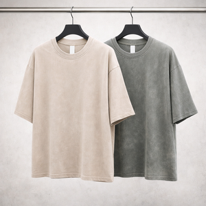 T-shirt délavé à l'acide le plus populaire pour femme, respirant, personnalisé, OEM, décontracté, coupe oversize, style vintage, vente en gros - Product Image 3