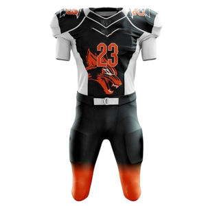 Ofrecemos suministro global de uniformes de fútbol americano de alta calidad, diseñados con logotipo personalizado para atletas de élite. - Product Image 5