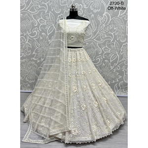 Fabzone, atuendo de boda indio y pakistaní, colecciones nupciales, terciopelo con trabajo de Zarkhan para novias - Product Image 5