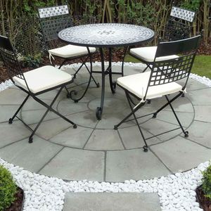 Piedra blanca de alta calidad para jardín y paisajismo con estilo. - Product Image 1