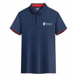 Camiseta Deportiva de Verano para Hombre, Bordada, de Jersey Sólido, de Secado Rápido, Manga Corta, Transpirable, para Entrenamiento Deportivo al Aire Libre - Product Image 5