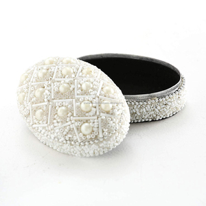 New Design Wedding Favor Square Gift Box Handmade Portable Boxes Small Travel Jewelry Decorative Metal Pill Box Stuff Organizer - Product Image 1