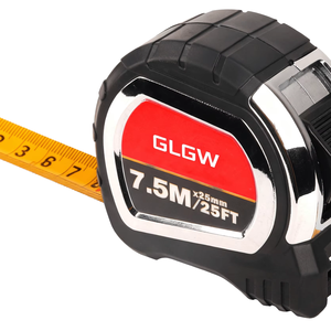 Khuyến mại thép ABS + TPR Bìa 7.5m Xây Dựng Kỹ thuật số có thể thu vào băng các biện pháp với logo Tùy chỉnh công cụ cầm tay - Product Image 1