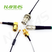Produsen Kabel Koaksial TNC RF RG213 Kustom, Konektor Tahan Air, Isolasi/Jaket PVC, Kabel Harness, Navitas