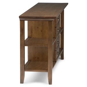 Tavolo Consolle Rustico Naturale Marrone Invecchiato Redmond - Categoria Prodotti Tavoli Consolle - Product Image 5