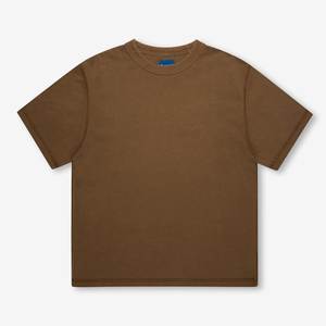 Men's Short Sleeve Cotton <b>Bamboo</b> Fiber T-Shirt O-Neck Regular Fit Casual Jersey Knitted Front Silk <b>Screen</b> Anti-Pilling - Product Image 3
