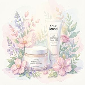 Kit Facial Profesional de Oro al por Mayor, Blanqueador de Piel, Limpiador Profundo de Poros, Tonifica, Reafirma y Suaviza la Piel, Marca Privada, Cuidado Facial - Product Image 5