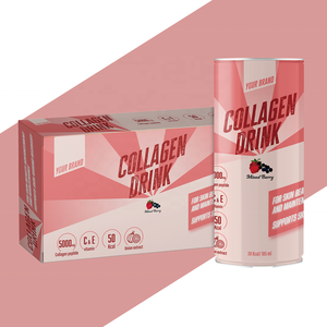 Préparation sans mélange requise, nutrition ciblée, prêt à boire, mélange tout-en-un, boisson beauté au collagène et aux peptides - Product Image 1