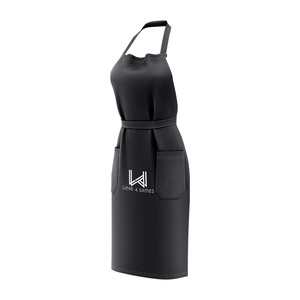 Women's Custom Waterproof Waist <b>Apron</b> Custom Logo Factory Made Wholesale Kitchen Salon Wash Artist <b>Apron</b> Plastic Shoulder - Product Image 3