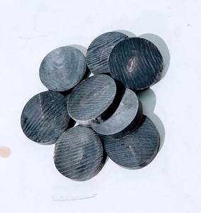 Boutons en corne de buffle faits à la main, écologiques, artisanaux, à motifs, double face, modernes, pour manteaux, vestes, robes, costumes et pantalons - Product Image 1