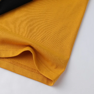 เสื้อยืดแร็กแลนแบบยูนิเซ็กซ์สั่งทำขายส่ง ระดับพรีเมียม ผ้าฝ้าย 100% แขนสั้น คอริงเกอร์ ไซส์ 3XL สีดำ ไม่มีลาย รับสกรีนโลโก้ OEM - Product Image 5