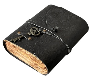 Vintage <span class=keywords><strong>Key</strong></span> khóa da ràng buộc Tạp Chí dập nổi hoa bọc cuốn sách của bóng tối ràng buộc kế hoạch viết handmade Nhật Ký Tạp Chí - Product Image 3