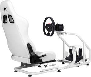 Simulador de Carreras Thermaltake Direct Drive Original, Paquete GR300 Snow, Cabina de Simulación de Carreras, Volante de Carreras Direct Drive G6 - Product Image 3