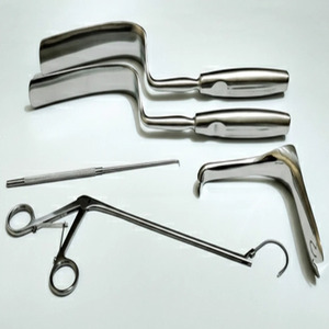 Set de Instrumentos de Fijación Sacroespinal Jamso Industries: Gancho Miya, Pinzas de Ligadura y Retractor Breisky para Cirugía Ginecológica - Product Image 6