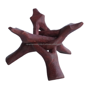 Support trépied en bois en forme de tête de cobra pour coquilles d'ormeaux, géodes et bols de fumigation, fait main, écologique, anti-odeur - Product Image 5