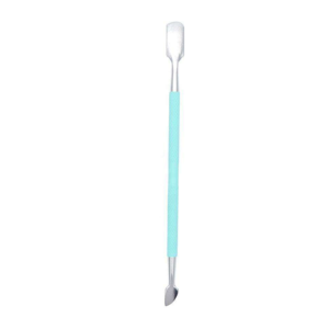 Pousse-cuticules professionnel de haute qualité en acier inoxydable à double extrémité, grattoir à ongles, nettoyeur de peaux mortes - Product Image 1