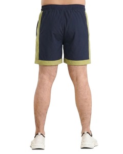 Pantalones Cortos Deportivos para Hombre con Cordón Ajustable, de Secado Rápido, Diseño Sólido, Cintura Alta, Venta al por Mayor, de Tela Satinada Ecológica - Product Image 2