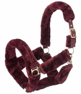 Vente en gros d'usine : Licol pour chevaux en nylon/cuir, rembourré, fait main, avec surpiqûres fantaisie, durable et léger, pour l'équitation et la course, tailles personnalisées - Product Image 1