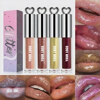 Gloss à lèvres Private Label Shine Bright Starshine, fini brillant, dimension éclatante, céramides radieux, PDRN, huile brillante nacrée