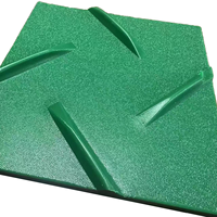 Panneau de pavage en HDPE durable, résistant à l'usure, réutilisable, plaque de base pour routes, pour la construction et la protection des paysages