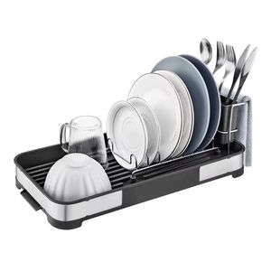 Porta piatti/piastra Rack utensili organizzatore per la conservazione della cucina e il drenaggio - Product Image 3