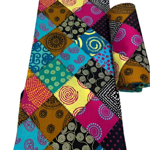 Tela de Algodón Ankara con Estampado Africano, 100% Algodón Puro, de Hitjem Export, una Empresa de Confianza en Exportación Nacional e Internacional - Product Image 1