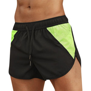 Shorts pour hommes fabriqués en usine, taille élastique, tendance, OEM, shorts sportifs d'été pour hommes avec doublure et poches - Product Image 6