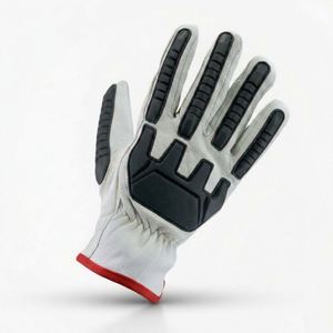 ถุงมือเซฟตี้ TPR ยี่ห้อ VANTREX INDUSTRIES พร้อมฝ่ามือกันลื่นและข้อมือเสริมความแข็งแรง ทนทานต่อแรงกระแทกและระบายอากาศได้ดี สำหรับใช้งานในอุตสาหกรรม - Product Image 4
