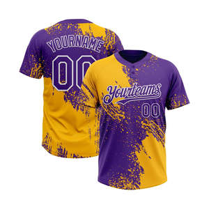 เสื้อเบสบอลขายดีที่สุด แบบ 2 กระดุม พิมพ์ลายแบบ Sublimation ระบายเหงื่อได้ดี เหมาะสำหรับทีมกีฬา - Product Image 5