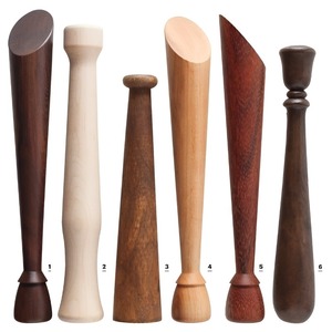 Wooden Spoon Rests Set of 6 Assorted Shapes And Colors For Kitchen Use - Product Image 2
