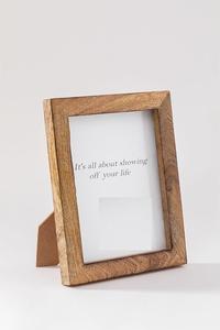 Cadres photo en bois naturel de plusieurs tailles pour la décoration élégante de la maison - Product Image 4