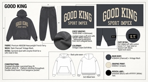 Conjunto de Sudadera con Capucha y Pantalones Deportivos Extra Grandes de Forro Polar Sólido Transpirable, Personalizado, OEM, Marca Privada, Ropa Deportiva Urbana - Product Image 6