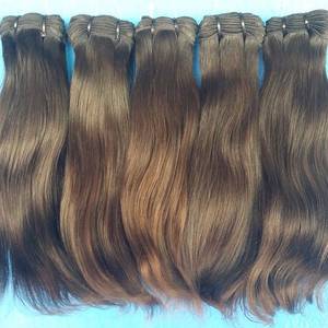 Extensions de cheveux indiens vierges naturellement bouclés gris, 100% cheveux humains, mèches de cheveux humains, 10-34 pouces - Product Image 4