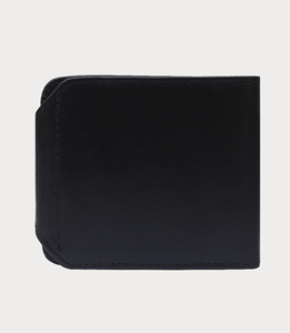 Portefeuille Homme Court en Cuir Véritable Léger de Haute Qualité avec Logo Personnalisé 2026, Fermeture à Bouton-Pression Noire Unie Tendance, Protection RFID - Product Image 6