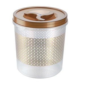 Modern 5kg BPA-Free Insulation Cup 5000ml round Shape Bulk PP Printed Plastic Food <b>Container</b> for Home or Hotel Use - Product Image 2