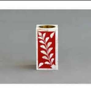 เตาเผาบัคฮูร์ ดีไซน์ล่าสุด ประดับด้วยกระดูกงาช้าง ถาดใส่บัคฮูร์ ถาดมาบคัฮารา เตาเผาเครื่องหอมเรซิ่น - Product Image 1