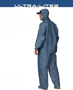 Breathable Comfortable Reflective <b>Waterproof</b> Raincoat for <b>Men</b> Motorcyclist New Biker % Polyester All Seasons - Product Image 3