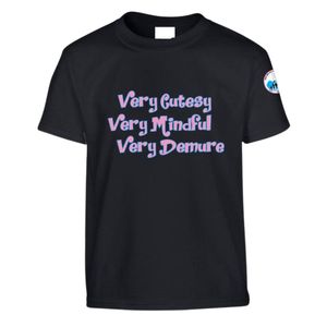 เสื้อยืดคอกลมแขนสั้นสีดำสำหรับเด็กวัยหัดเดินพร้อมดีไซน์กราฟิกสำหรับโรงเรียนอนุบาล เสื้อผ้าสวมใส่สบายทุกวัน - Product Image 1