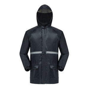 Conjunto de Chaqueta y Pantalones Impermeables para Lluvia, Ropa de Lluvia Resistente para Exteriores, Traje de Lluvia Profesional al por Mayor - Product Image 2